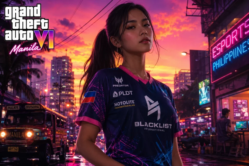 GTA VI Manila sunset vibes