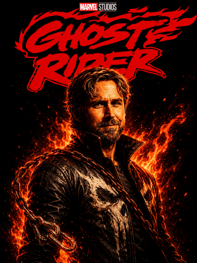Marvel Studios has cast Ryan Gosling as the new ‘Ghost Rider’